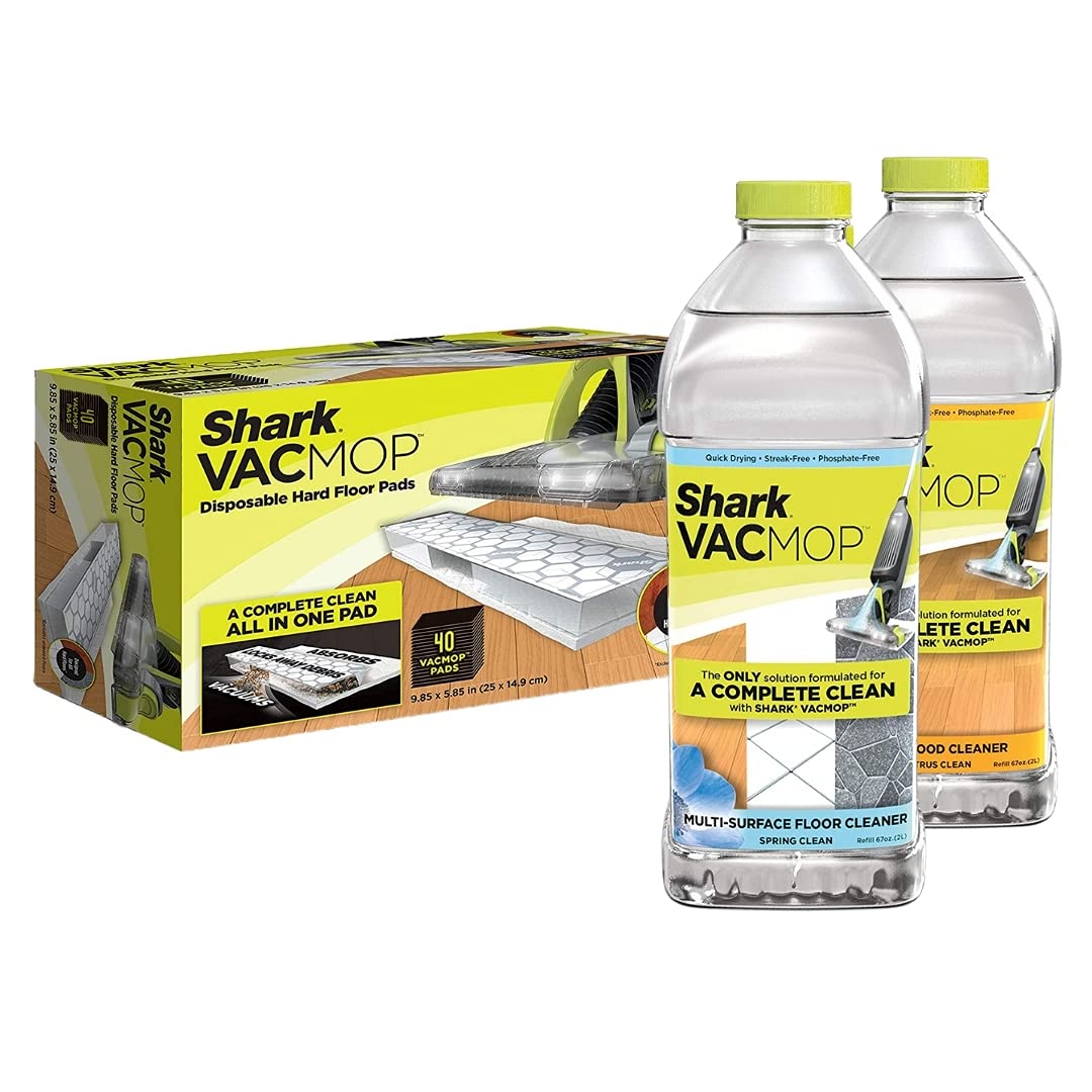 Foto 1 | Bundle Shark Vacmop Pro Inalámbrico Para Suelo Duro, Con 40 Almohadillas - Venta Internacional.