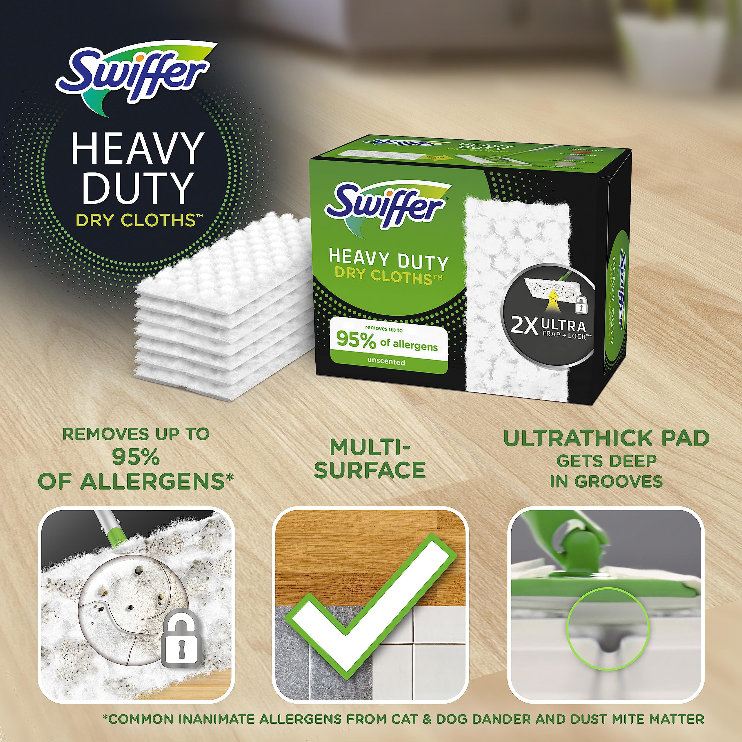 Foto 4 pulgar | Almohadillas De Mopa Swiffer Sweeper Heavy Duty  20 Unidades  Paquete De 2 - Venta Internacional.