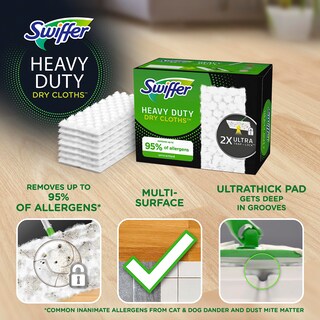 Foto 3 | Almohadillas De Mopa Swiffer Sweeper Heavy Duty 20 Unidades Paquete De 2 - Venta Internacional.