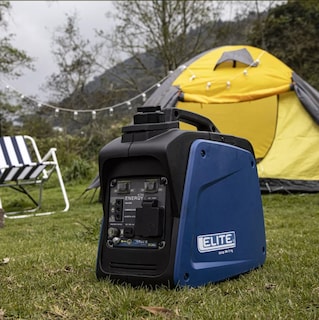 Foto 3 | Planta Generadora Elite 2g10i Color Azul Inversor Ultra Silenciosa A Gasolina 800w