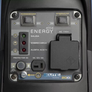 Foto 5 | Planta Generadora Elite 2g10i Color Azul Inversor Ultra Silenciosa A Gasolina 800w