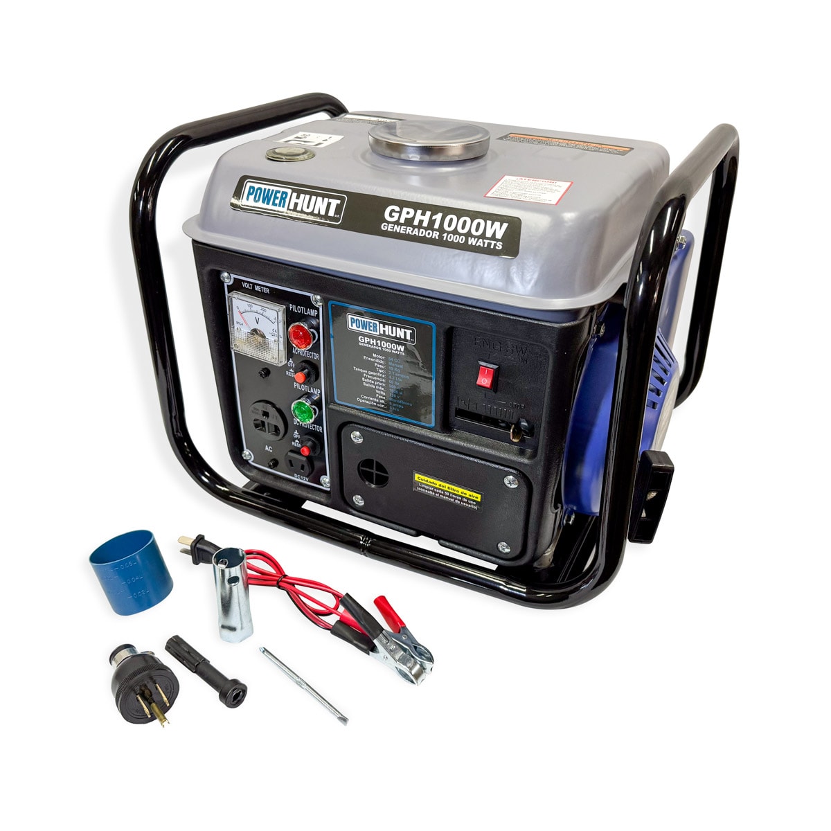 Generador Portátil Power Hunt 1000w Monofásico 2 Tiempos A Gasolina Gph1000w $2,099
