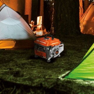 Foto 5 | Generador Eléctrico Portátil A Gasolina Daewoo Gdaa980 Color Naranja Y Negro Bajo Ruido Y Vibración 750w