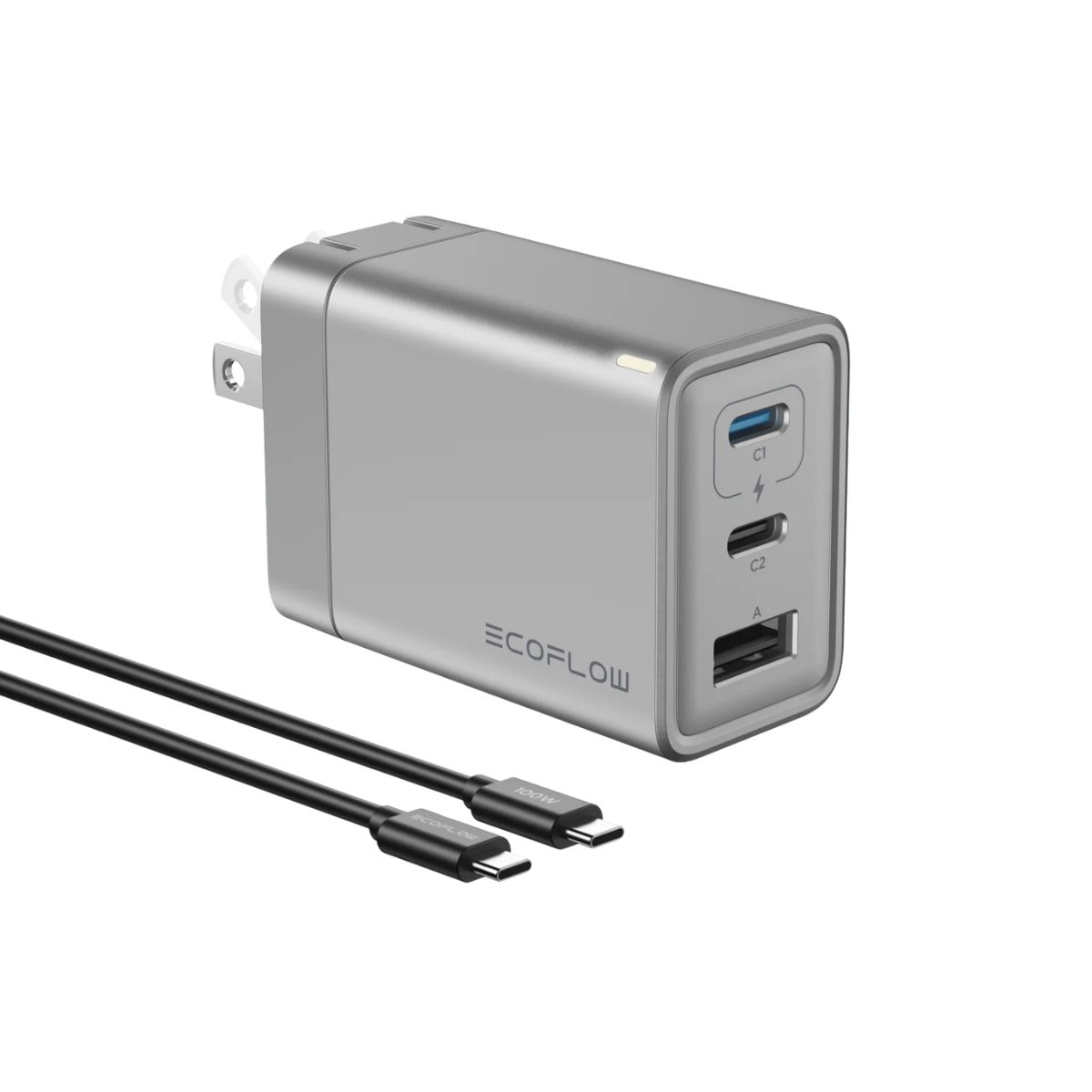 Foto 1 | Cargador Ecoflow Color Plata 65w