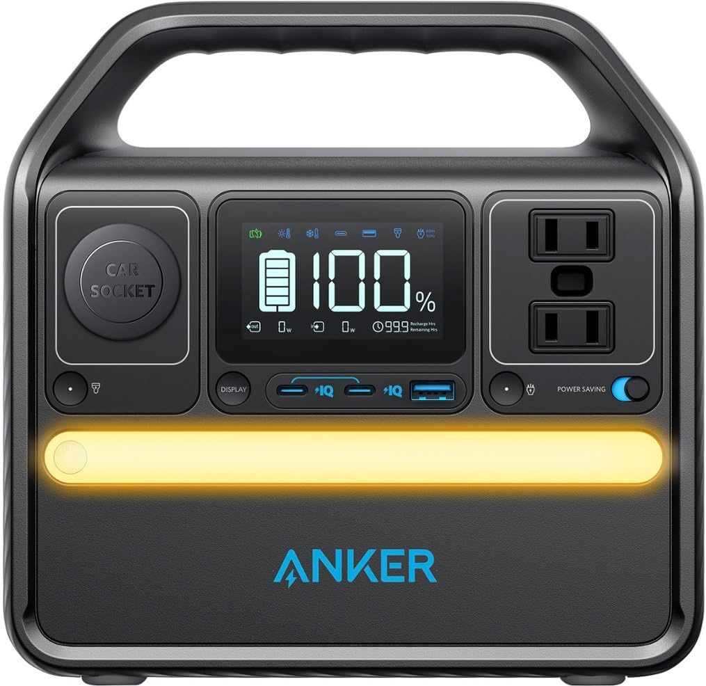 Foto 1 | Central Eléctrica Portátil Anker 522 299wh Con Panel Solar - Venta Internacional.