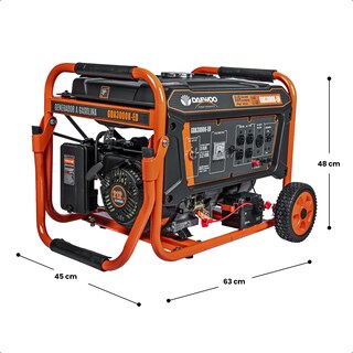 Foto 4 | Generador Portátil 3.2 Kw 212cc 15l Regulador Voltaje Arr Elect Daewoo