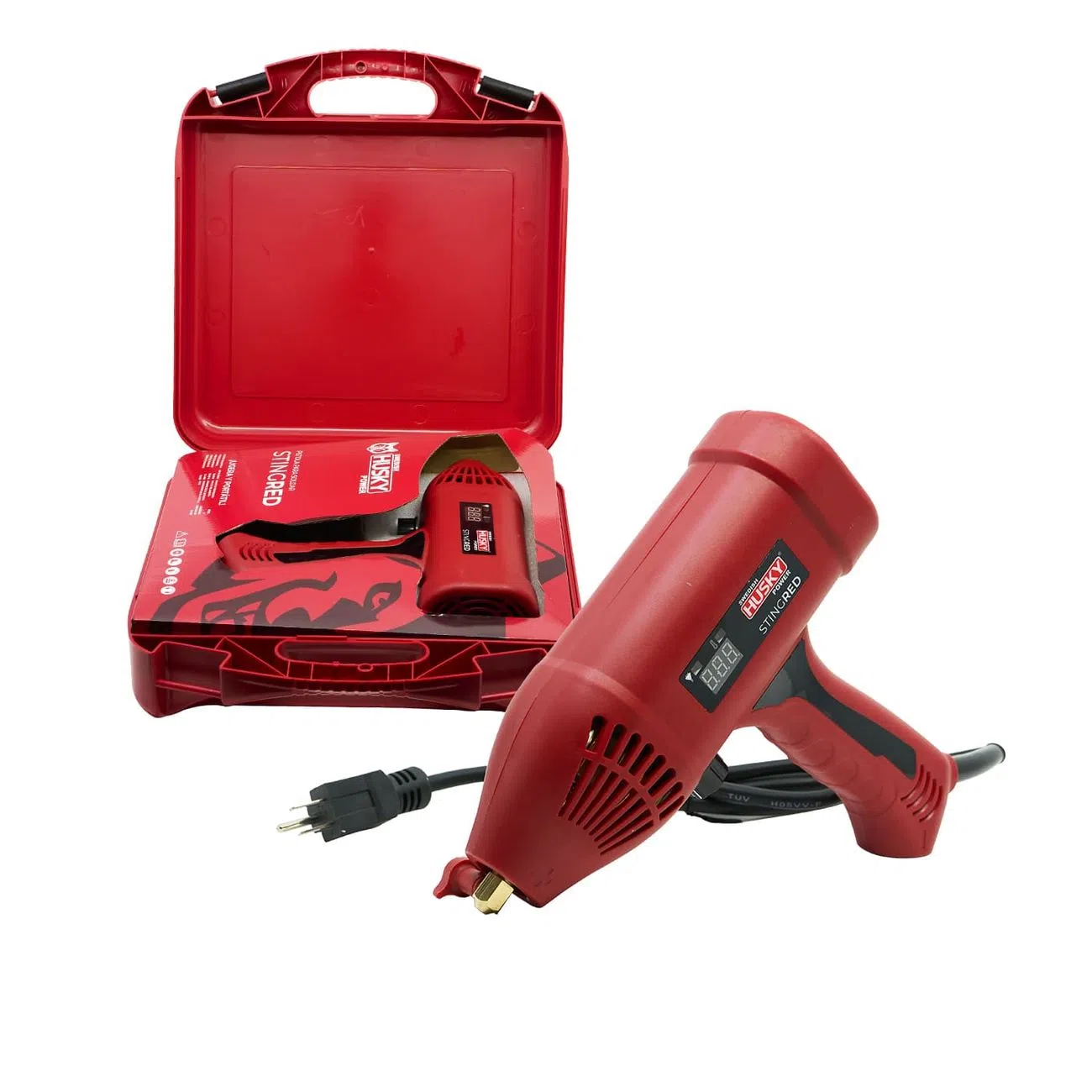 Foto 2 pulgar | Pistola Soldadora Swedish Husky Power 110v/120a 60 Hz - Stingred color Rojo