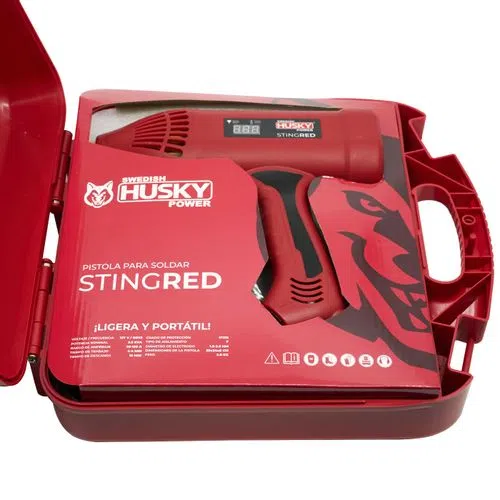 Foto 6 pulgar | Pistola Soldadora Swedish Husky Power 110v/120a 60 Hz - Stingred color Rojo