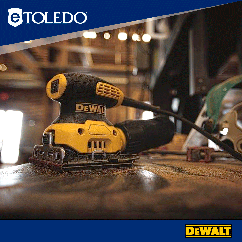 Foto 6 pulgar | Lijadora Profesional Orbital Dewalt Dwe6411