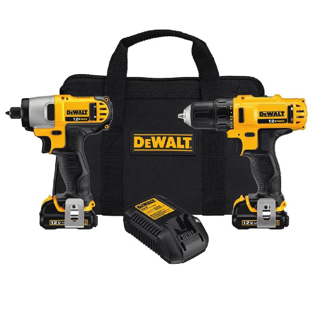 Foto 2 | Combo Atornillador más Atornillador de Impacto DeWALT color Amarillo