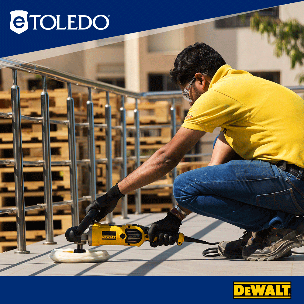 Foto 5 | Lijadora Pulidora 7 -9'' Dewalt color Amarillo