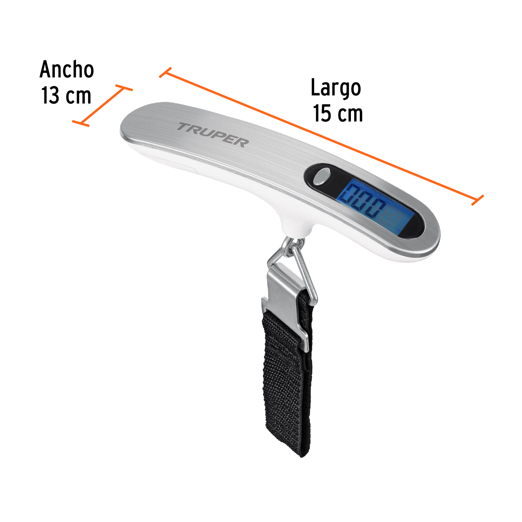 Foto 3 | Báscula Electrónica para Maleta de 50 kg