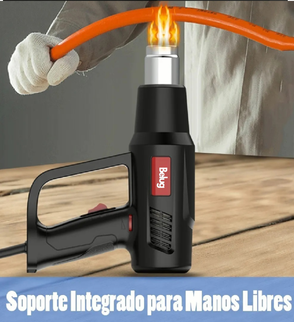Foto 4 | kit de Sopladora de Aire Caliente  2000w