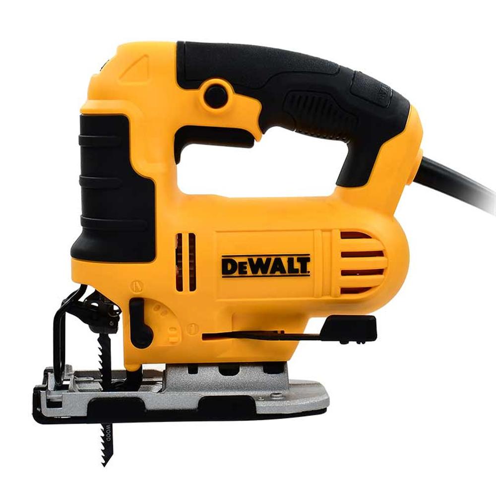 Sierra Caladora DeWALT DWE300-B3  color Amarillo de 650 W