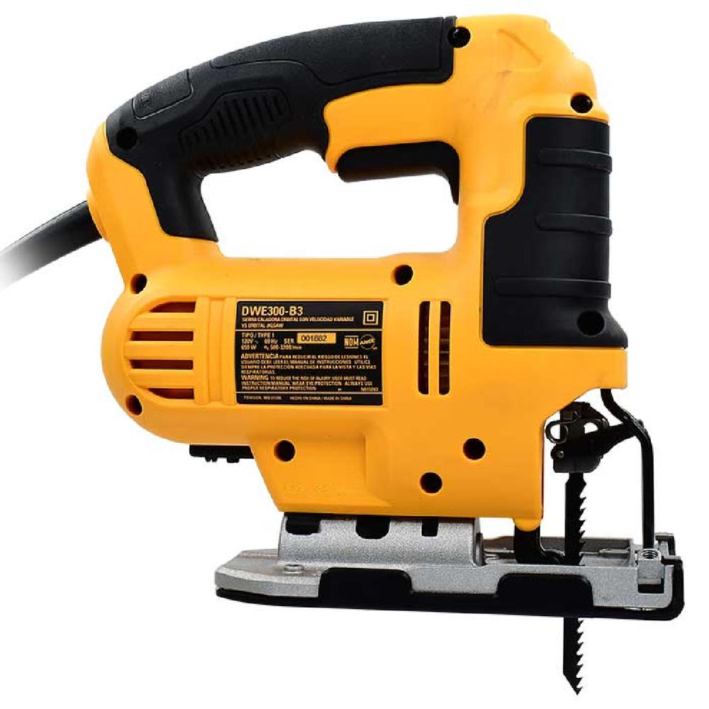 Foto 2 | Sierra Caladora DeWALT DWE300-B3  color Amarillo de 650 W