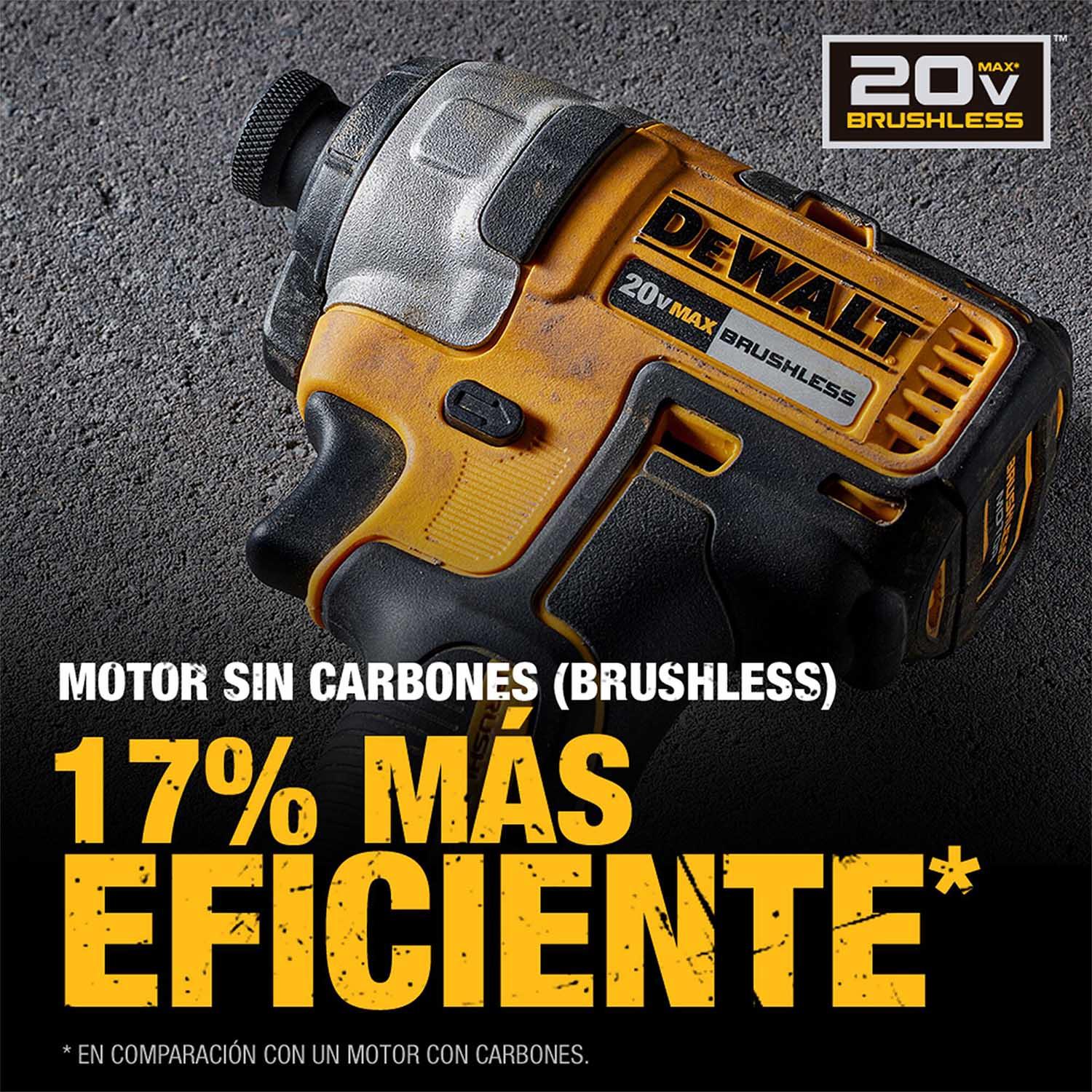 Foto 5 | Llave de Impacto Inalámbrica DeWalt DCF7871D2 color Amarillo 20v + Accesorios