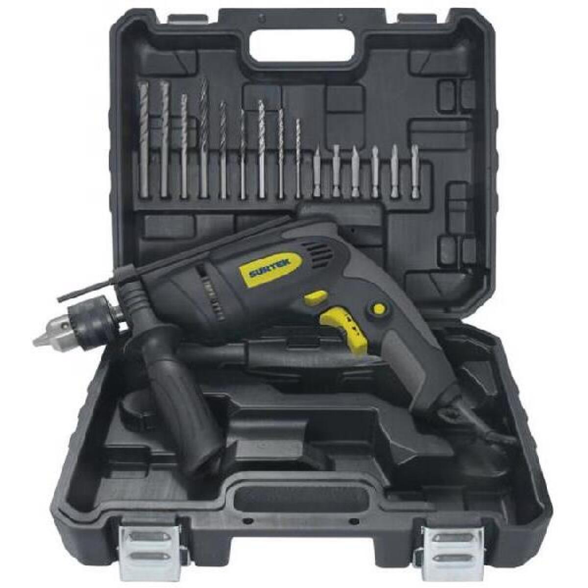 Juego Rotomartillo Con Broquero 1/2in 700w Rm612ck , Surtek $4,114