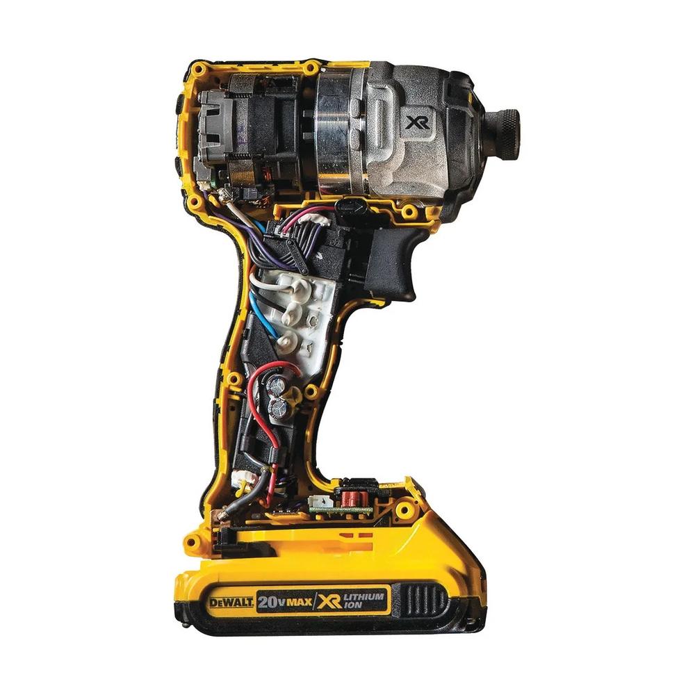 Foto 4 pulgar | Pistola Impacto Inalambrica Dewalt 1/4” 20v Vvr 1000/2800/3250 Rpm 0-3800 Gpm 240/1500/1825 Lb/in 3 Leds