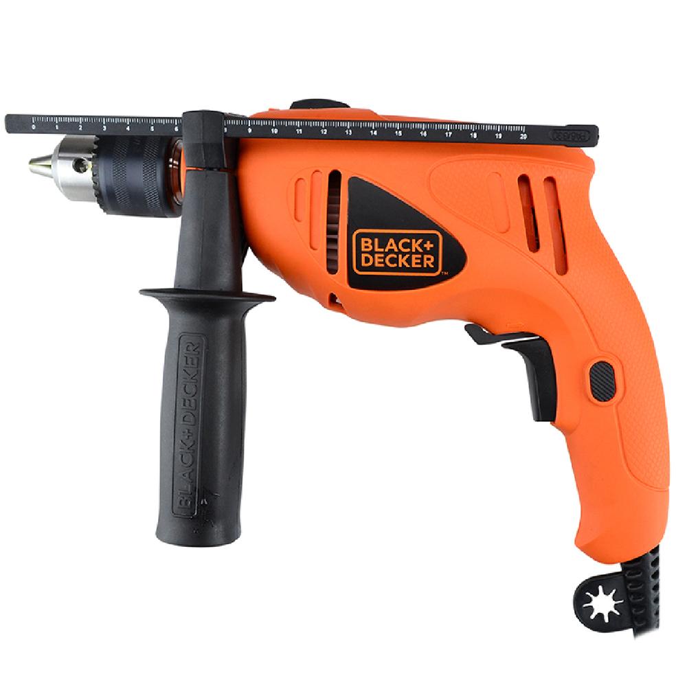 Foto 1 | Taladro Percutor Black+Decker HD500-B3 color Naranja 1/2'' (13 mm)