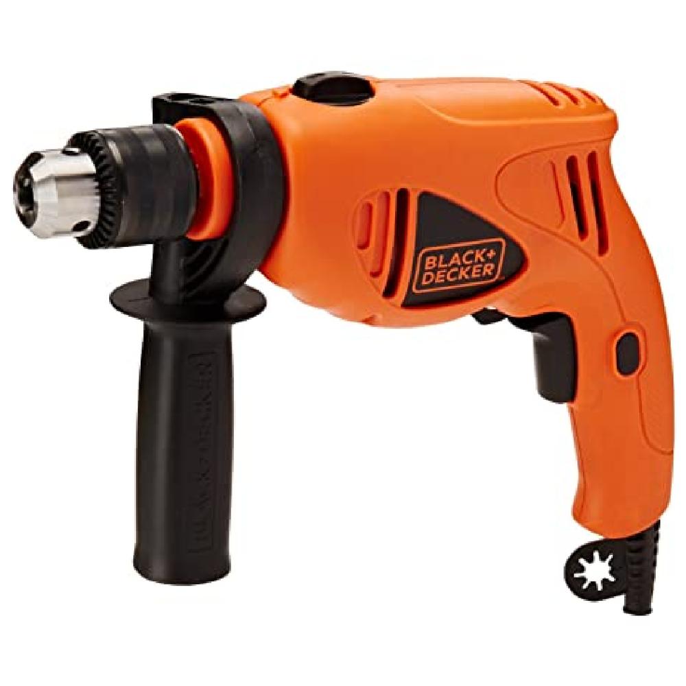 Foto 3 pulgar | Taladro Percutor Black+Decker HD500-B3 color Naranja 1/2'' (13 mm)