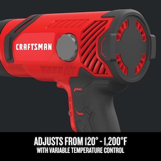 Foto 3 | Pistola de Calor Craftsman Con Cable 1500 W 1200 °f Calor Variable - Venta Internacional