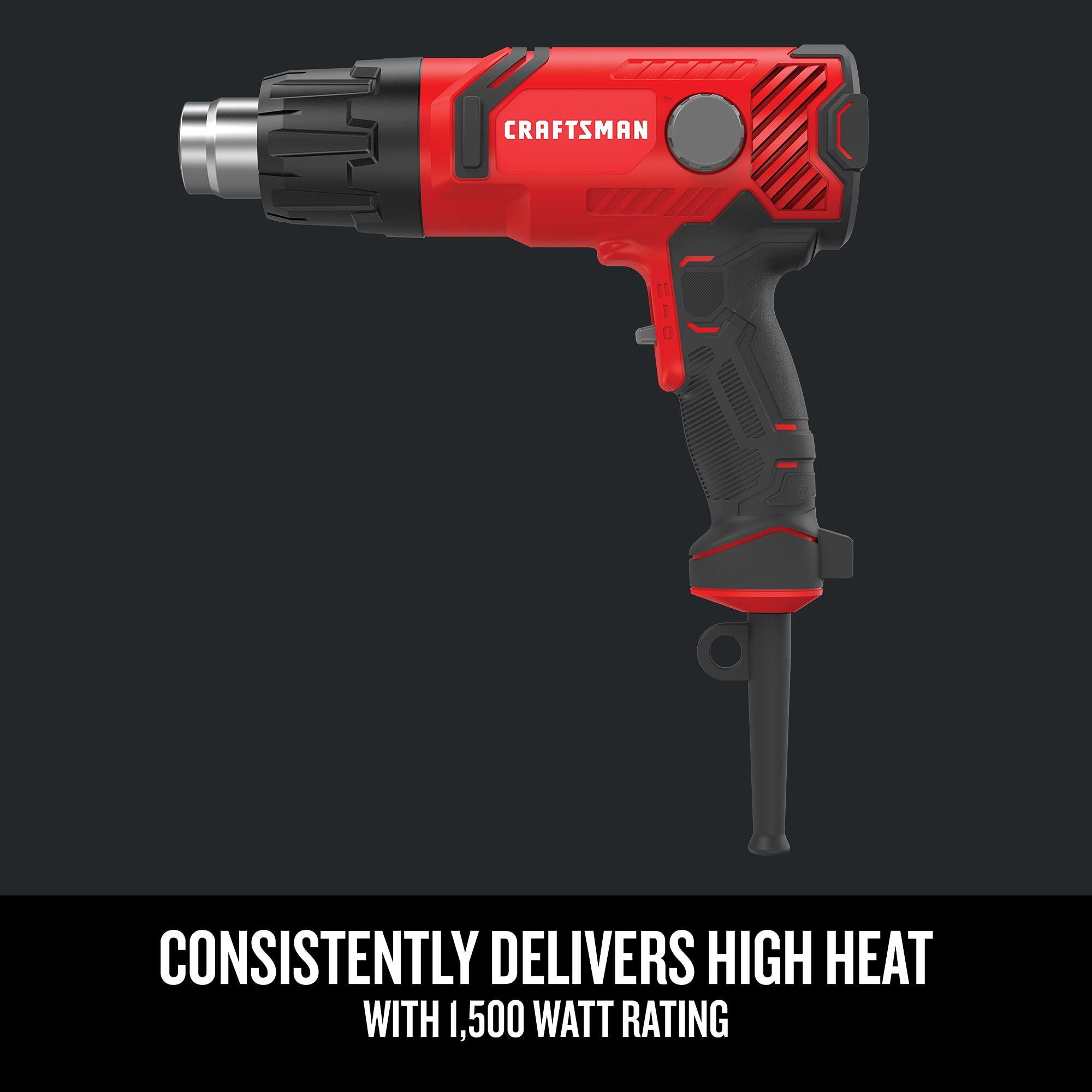 Foto 6 pulgar | Pistola de Calor Craftsman Con Cable 1500 W 1200 °f Calor Variable - Venta Internacional