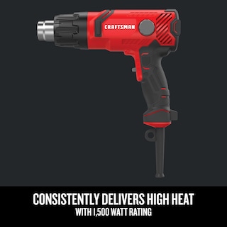 Foto 5 | Pistola de Calor Craftsman Con Cable 1500 W 1200 °f Calor Variable - Venta Internacional