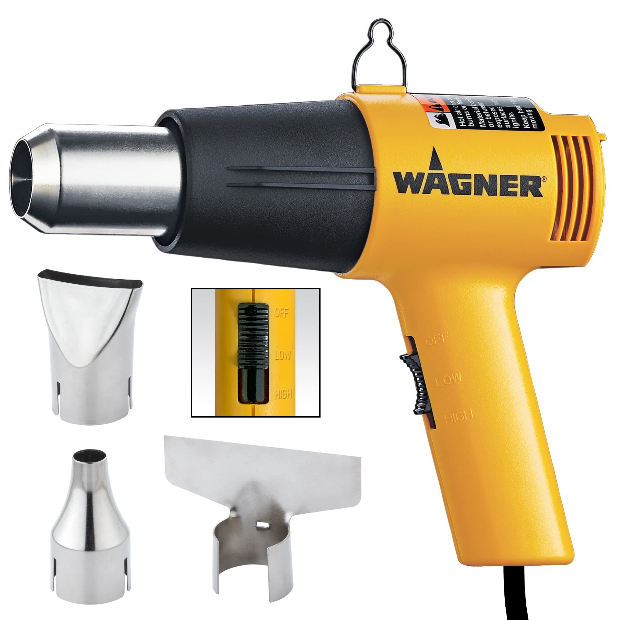 Foto 2 pulgar | Pistola Térmica Wagner Spraytech Ht1000 750 °f Y 1000 °f Con 3 Boquillas - Venta Internacional.