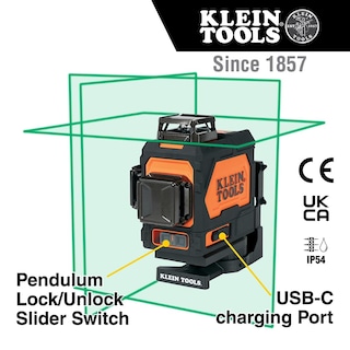 Foto 5 | Nivel Láser Klein Tools 93PLL Autonivelante con Planos de 3x360° - Venta Internacional
