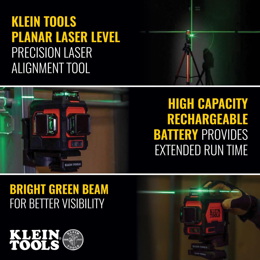 Foto 8 pulgar | Nivel Láser Klein Tools 93PLL Autonivelante con Planos de 3x360° - Venta Internacional