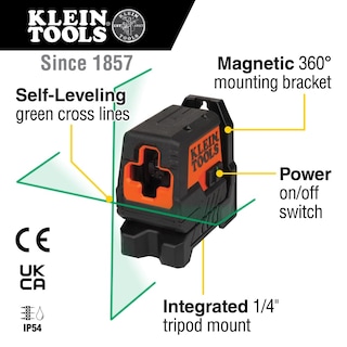 Foto 2 | Nivelador Láser Klein Tools 93mclg Autonivelante Tamaño Mini Color Verde - Venta Internacional.