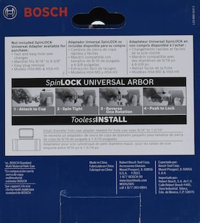 Foto 2 | Sierra Perforadora Bosch Hbt450 Bimetálica Con Ranura En T De 11,43 Cm - Venta Internacional.