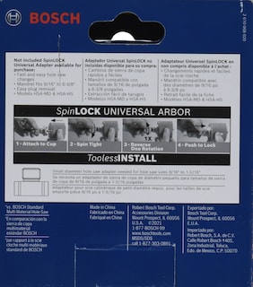Foto 2 | Sierra Perforadora Bosch Hbt400 Bimetálica Con Ranura En T De 10 Cm - Venta Internacional.