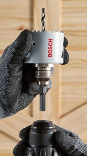 Foto 5 | Sierra Perforadora Bosch Hbt400 Bimetálica Con Ranura En T De 10 Cm - Venta Internacional.