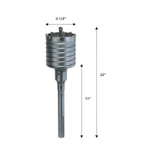 Foto 3 | Cortador De Núcleos Bosch Hc8536, 8,3 Cm X 55,9 Cm, Sds Max, Gris - Venta Internacional.