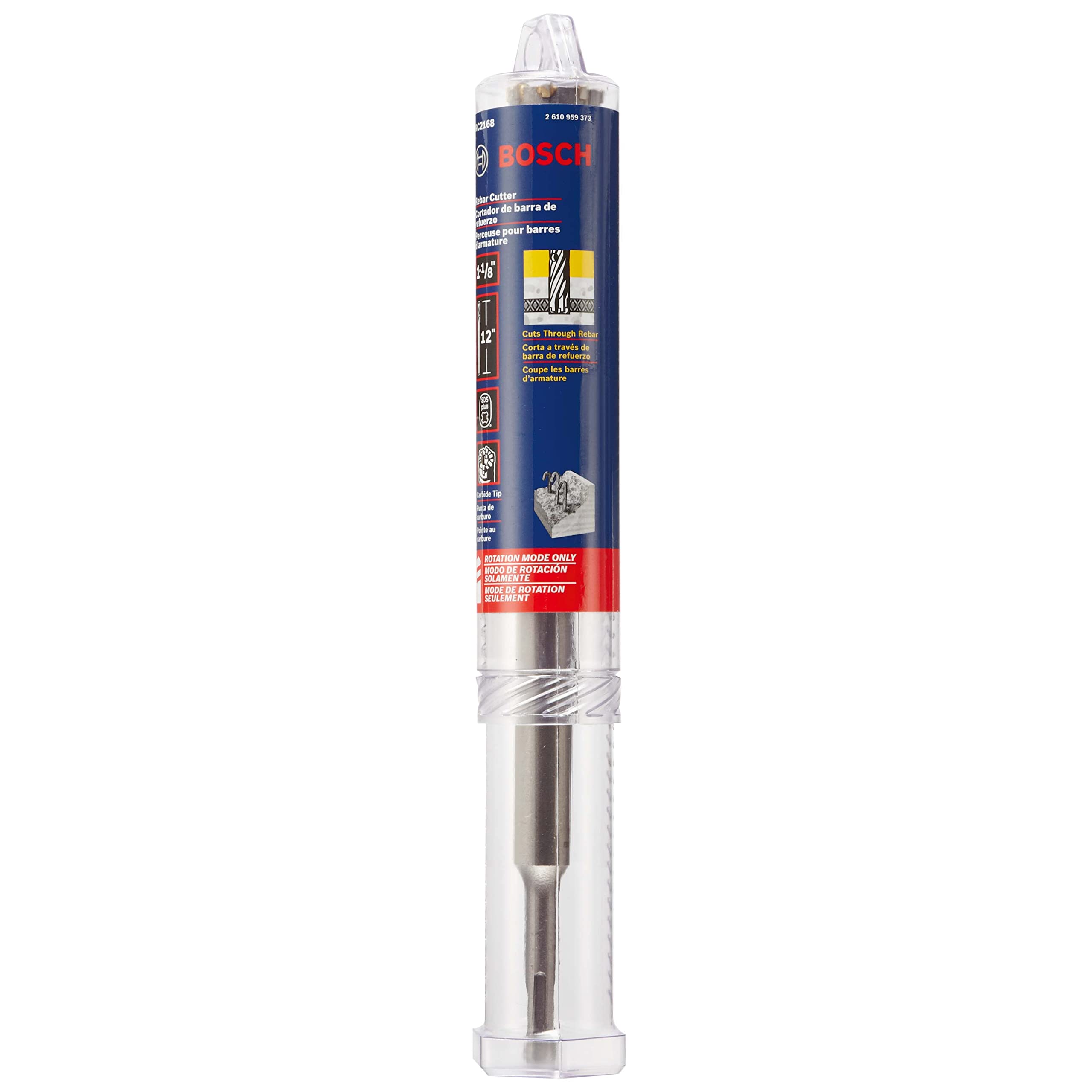 Foto 2 | Cortadora De Varillas Bosch Rc2168 De 28 Mm X 30 Cm Sds-plus, Color Plateado - Venta Internacional.