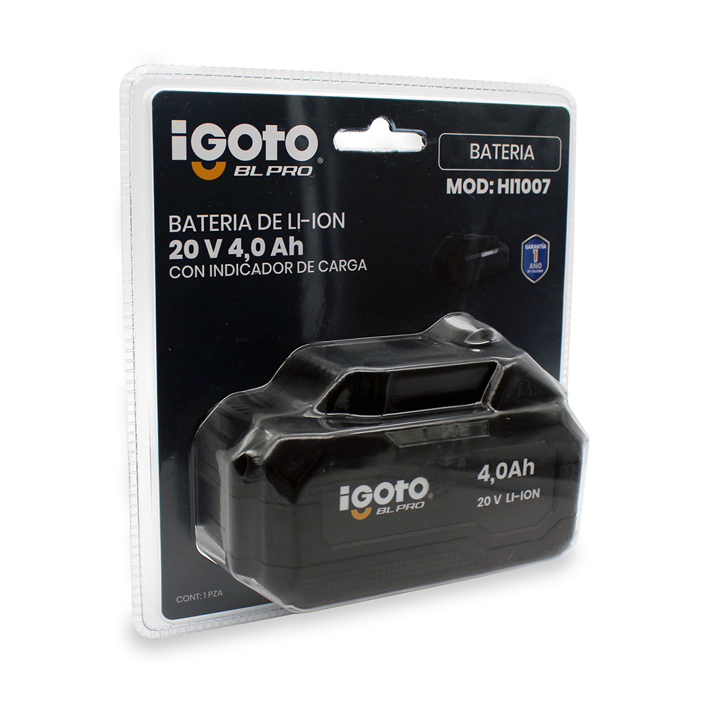 Foto 6 pulgar | Bateria 20v 4ah Indicador De Carga Led