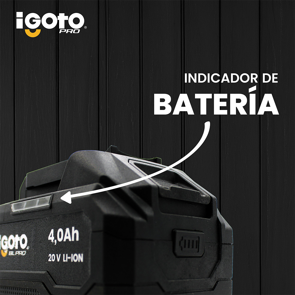 Foto 7 pulgar | Bateria 20v 4ah Indicador De Carga Led