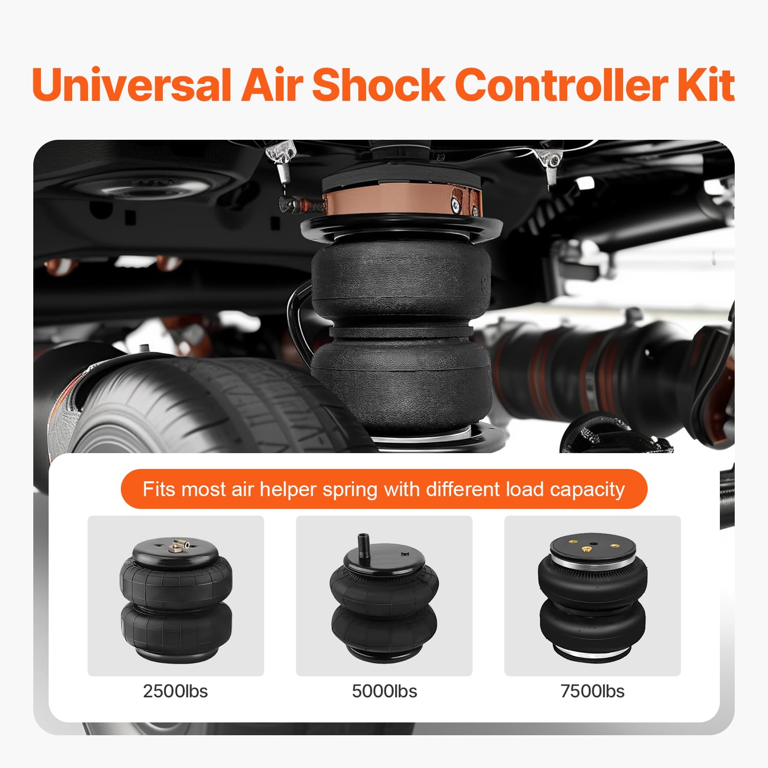 Foto 3 pulgar | Kit Controlador Air Shock Vevor 12v 100psi Para Camiones Y Furgonetas - Venta Internacional.