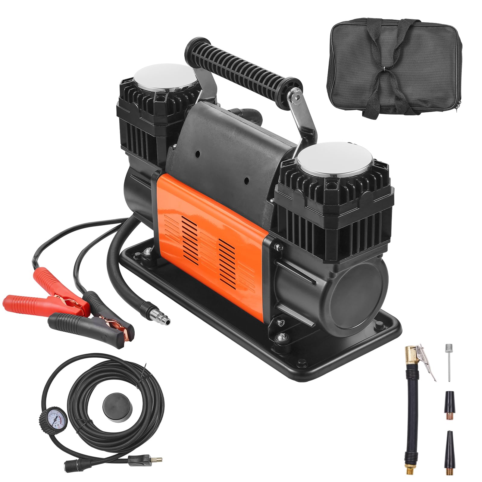 Foto 2 pulgar | Compresor De Aire Vevor 10.6 Cfm 12 V 150 Psi De Doble Cilindro - Venta Internacional.