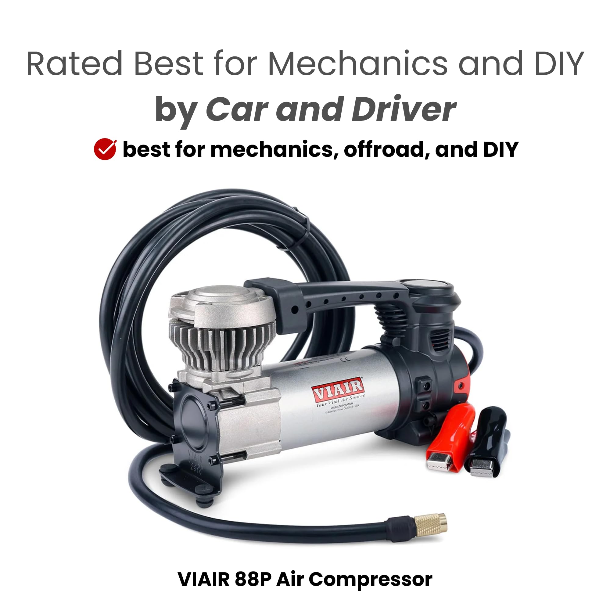 Foto 5 pulgar | Inflador De Neumáticos Con Compresor De Aire Portátil Viair Evc88p 120 Psi - Venta Internacional.