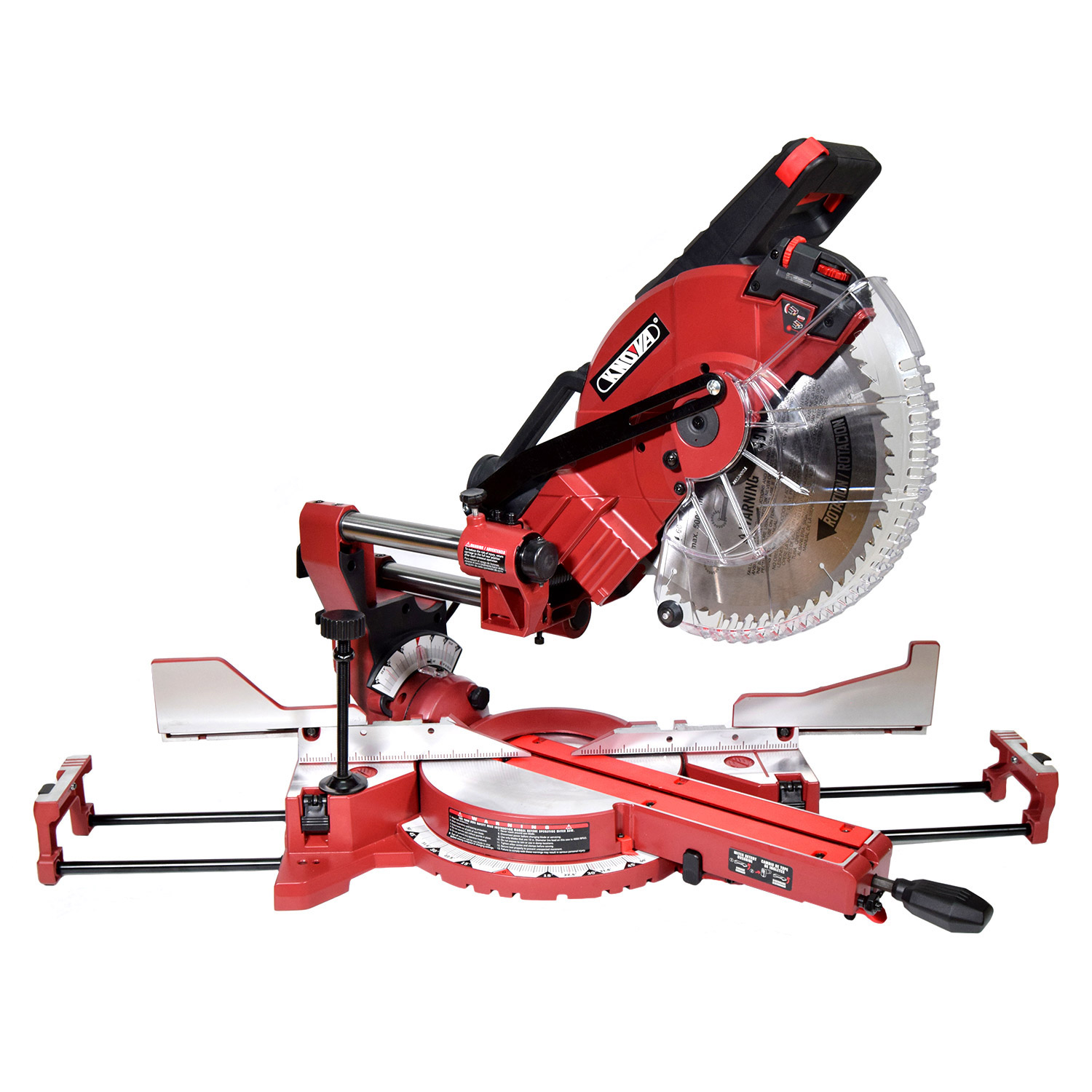 Foto 1 | Sierra Compacta Angular Compuesta Deslizable 12'' Knova color Rojo