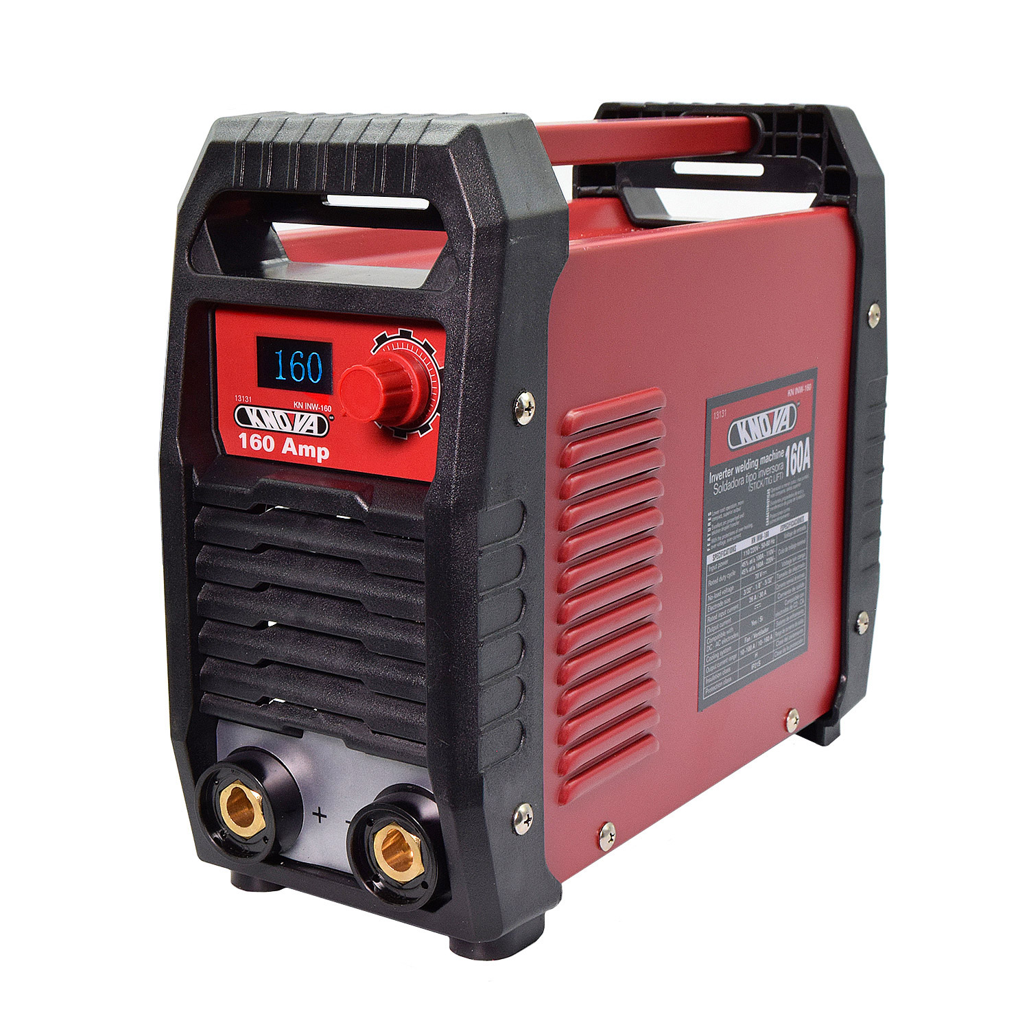 Soldadora Inversora 160 Amp Knova color Rojo