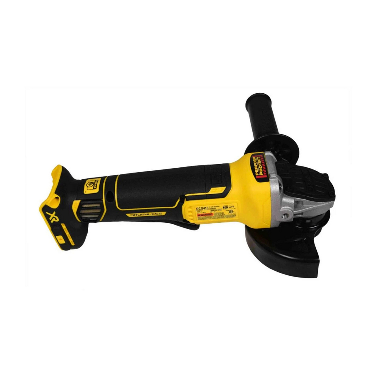 Foto 5 pulgar | Esmeril 20v Xr Brushless Dewalt Dcg413b Dewalt color Amarillo