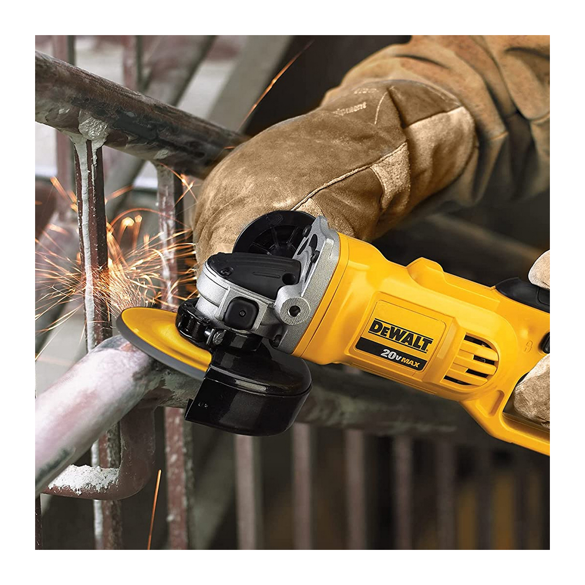 Foto 7 pulgar | Esmeril 20v Xr Brushless Dewalt Dcg413b Dewalt color Amarillo