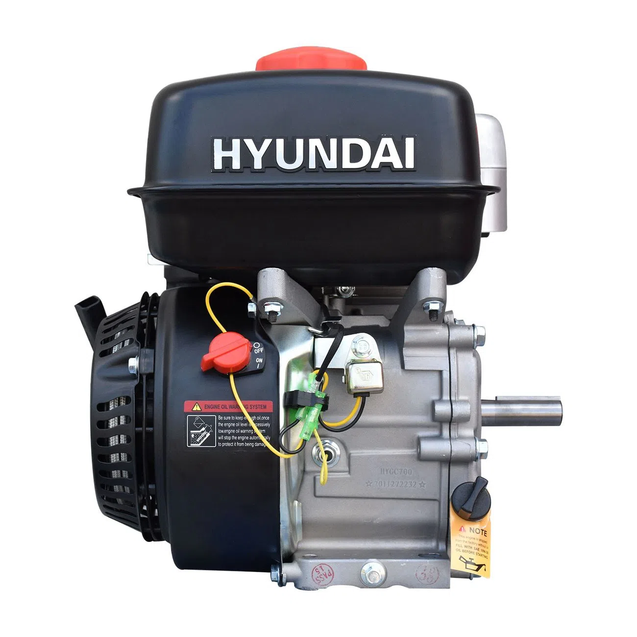 Foto 4 pulgar | Motor a Gasolina Profesional Hyundai 7 Hp - Hygc700 color Negro