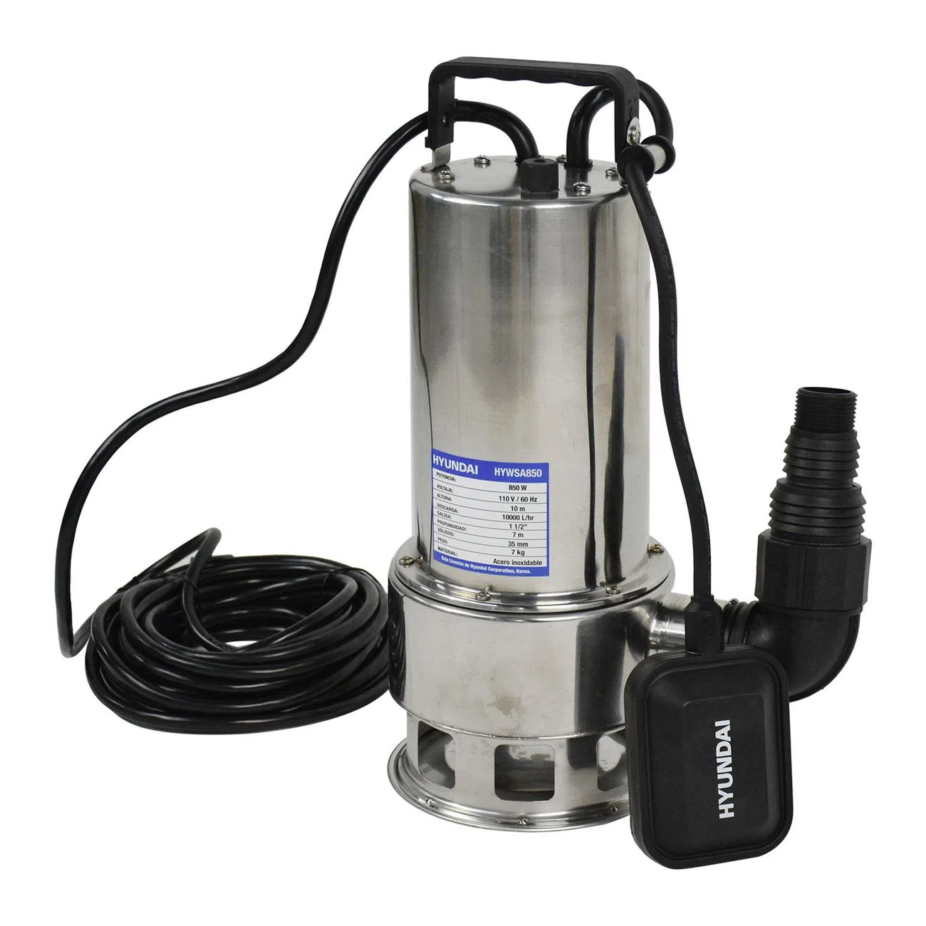 Foto 4 pulgar | Bomba de Agua Eléctrica Hyundai 850w - Hywsa850