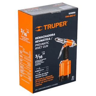 Foto 4 | Remachadora Neumática Truper 3/16''
