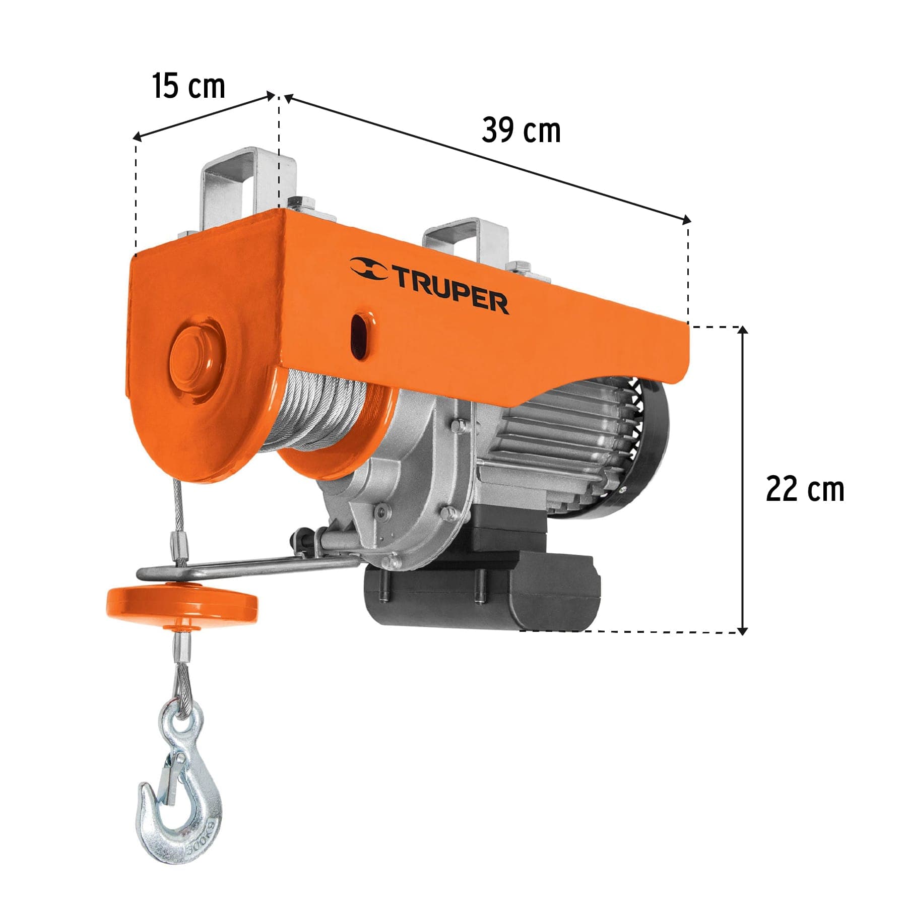 Foto 4 pulgar | Polipasto Eléctrico Truper POLE-600 600 KG