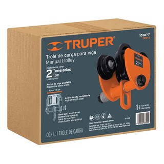 Foto 4 | Trole de Carga Truper color Naranja